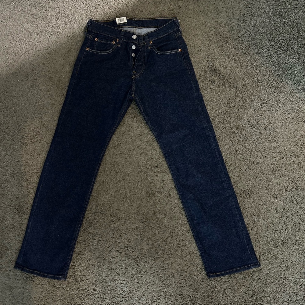 Levi's 501 Dark Indigo Jeans
